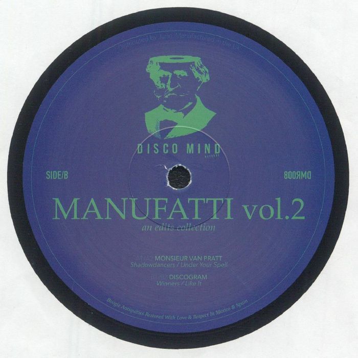 Monsieur Van Pratt , DISCOGRAM - Manufatti Vol 2 | Disco Mind Records (DMR008)