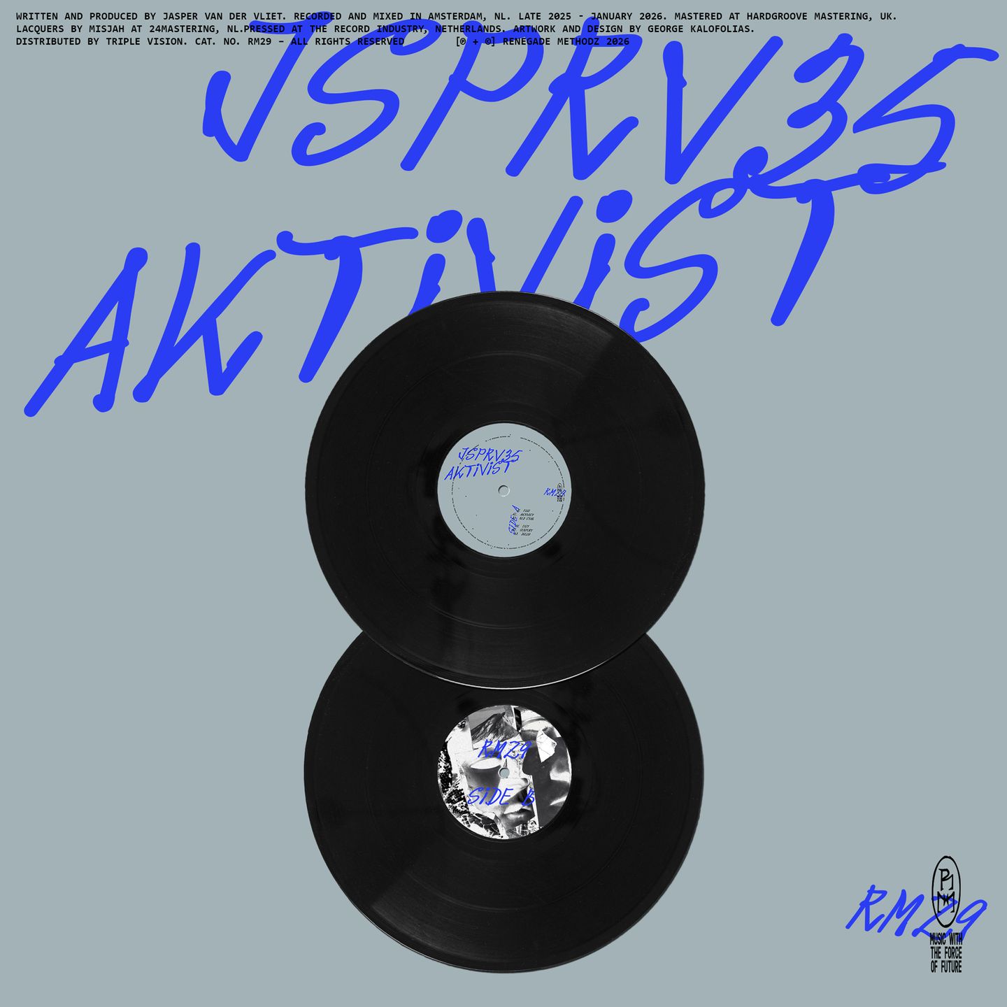 JSPRV35 - Aktivist EP | Renegade Methodz (RM29) - 2