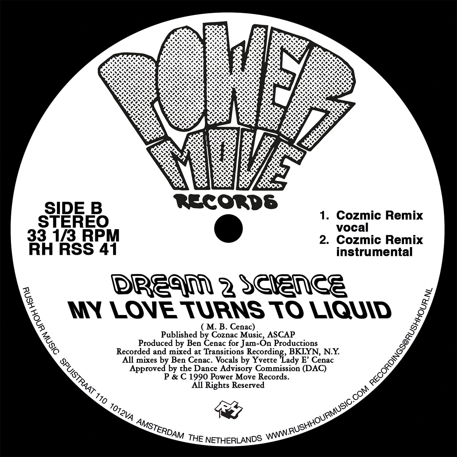 Dream 2 Science - My Love Turns To Liquid | Rush Hour RSS (RH RSS 41) - 2 Dream 2 Science - My Love Turns To Liquid | Rush Hour RSS (RH RSS 41) - 2