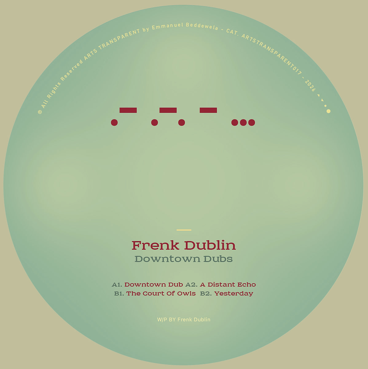 Frenk Dublin - Downtown Dubs | Arts Ltd (ARTSTRANSP017) - main