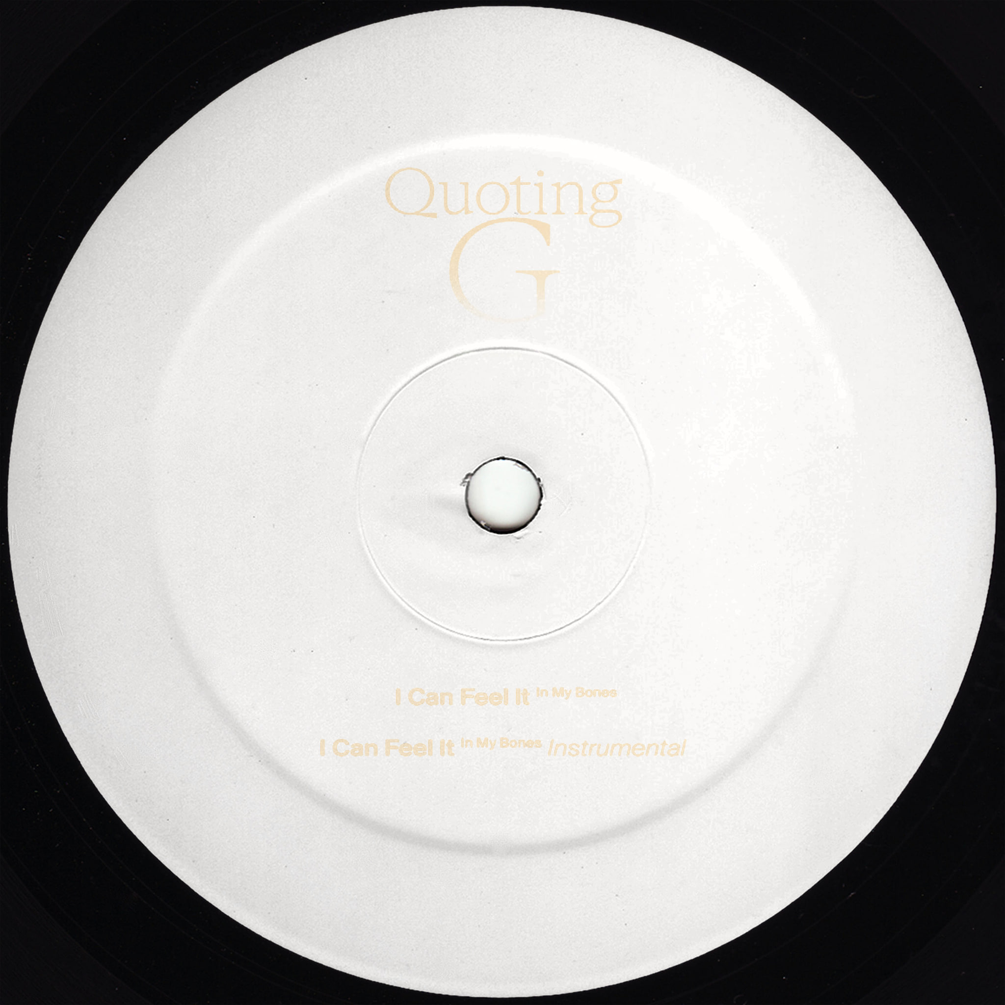 Quoting G - I Can Feel It (In My Bones) | Clone Royal Oak (Royal065)