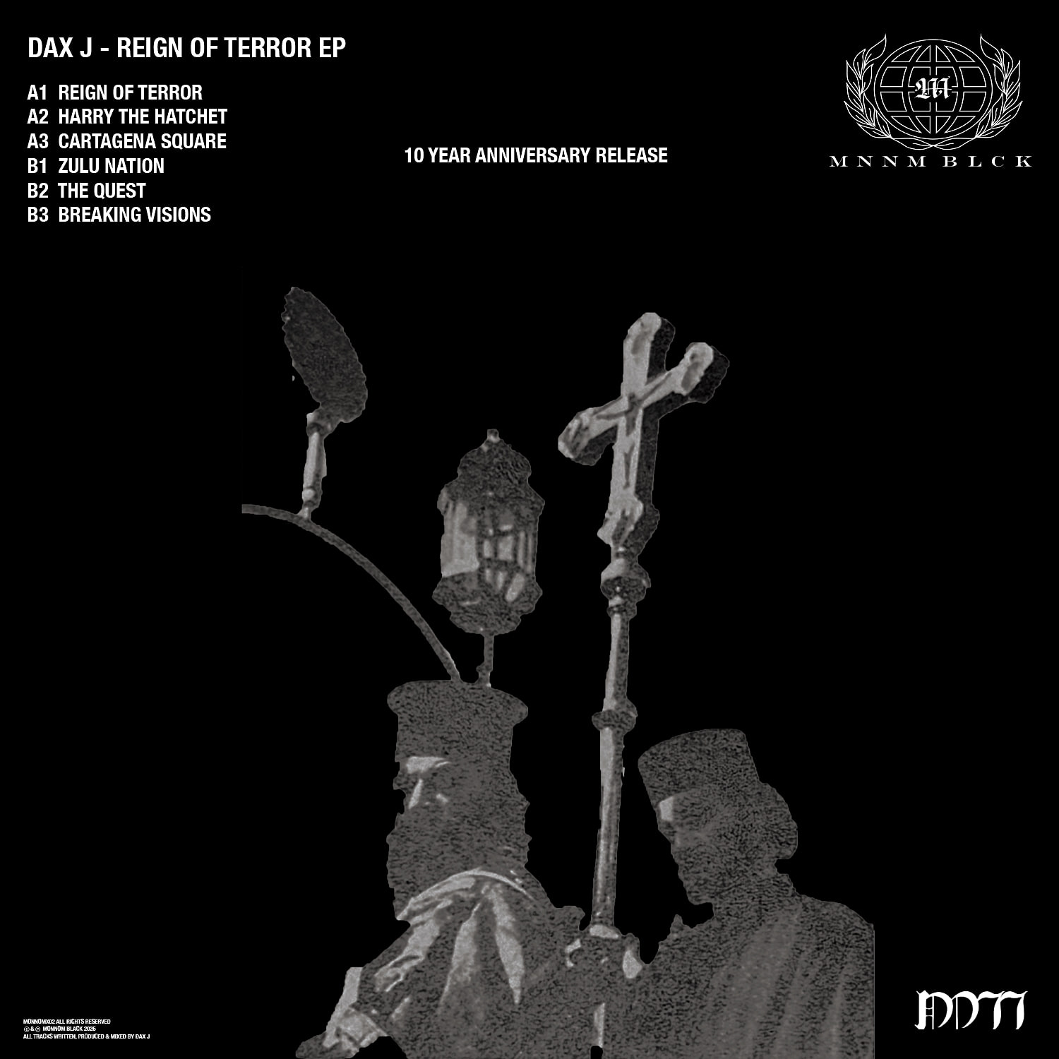 Dax J - Reign Of Terror | Monnom Black (MONNOM042) - 2