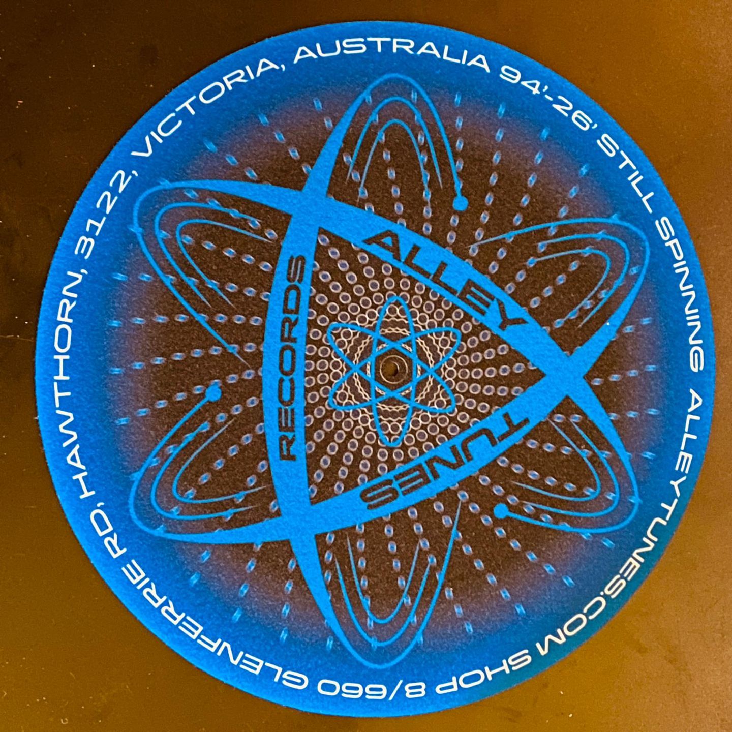 Madslips - Alley Tunes 2026 Slipmat (Pair of 2 - Black & Blue)