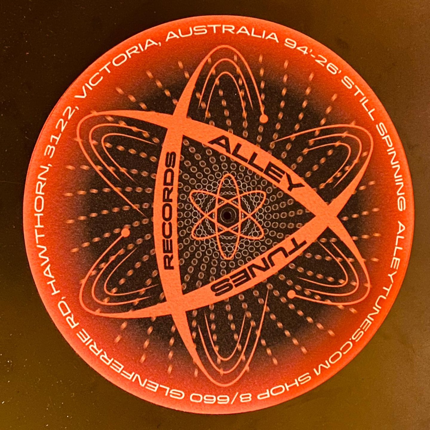 Madslips - Alley Tunes 2026 Slipmat (Pair of 2 - Black & Orange)