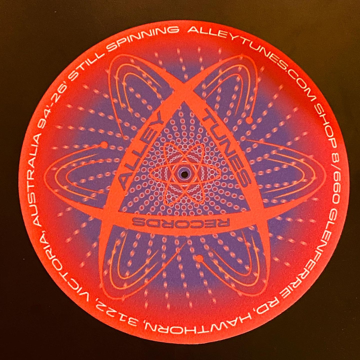Madslips - Alley Tunes 2026 Slipmat (Pair of 2 - Orange & Purple)