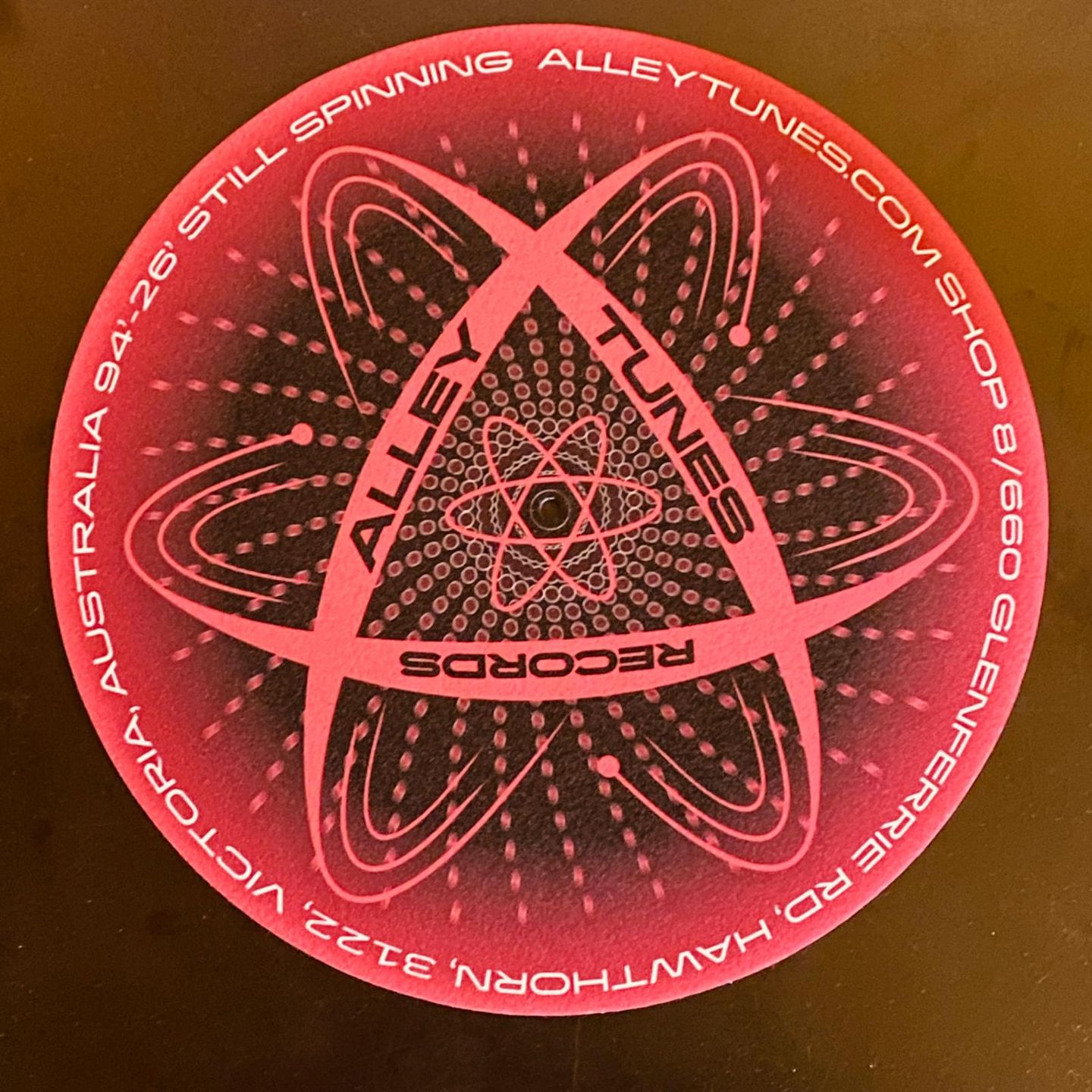 Madslips - Alley Tunes 2026 Slipmat (Pair of 2 - Black & Pink)