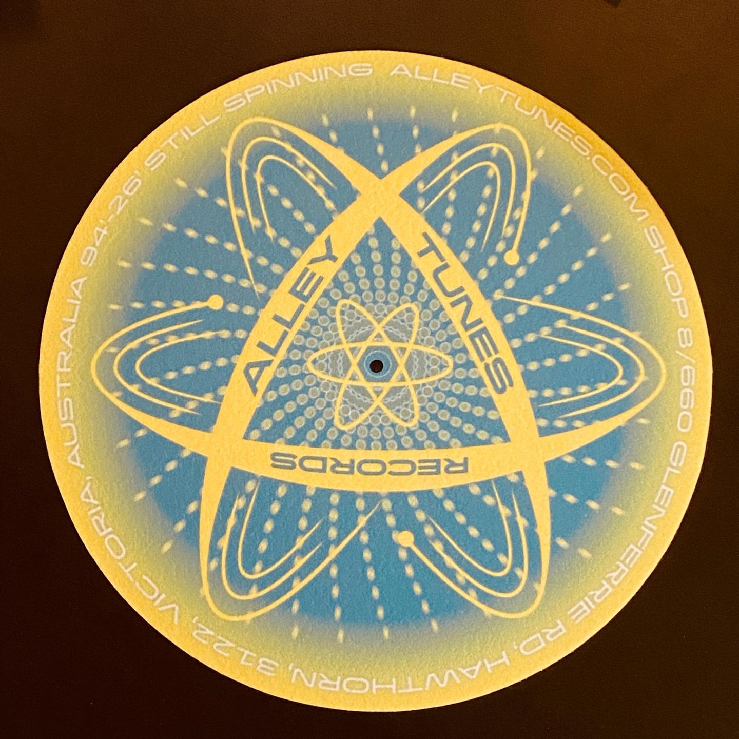 Madslips - Alley Tunes 2026 Slipmat (Pair of 2 - Blue & Yellow)