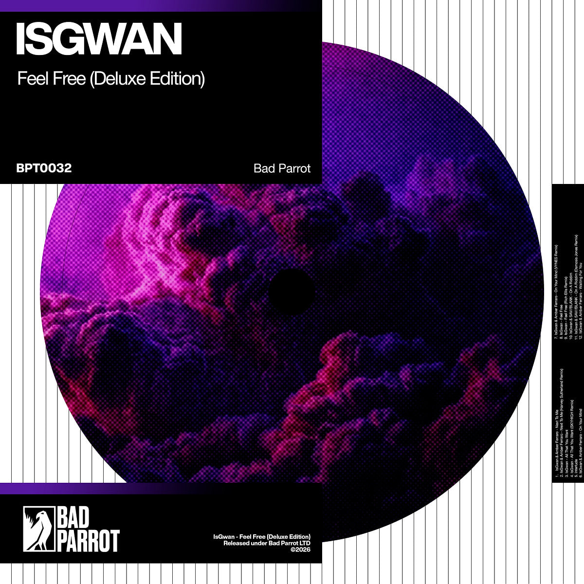 IsGwan - Feel Free (Deluxe Edition) | Bad Parrot (BPT0032)