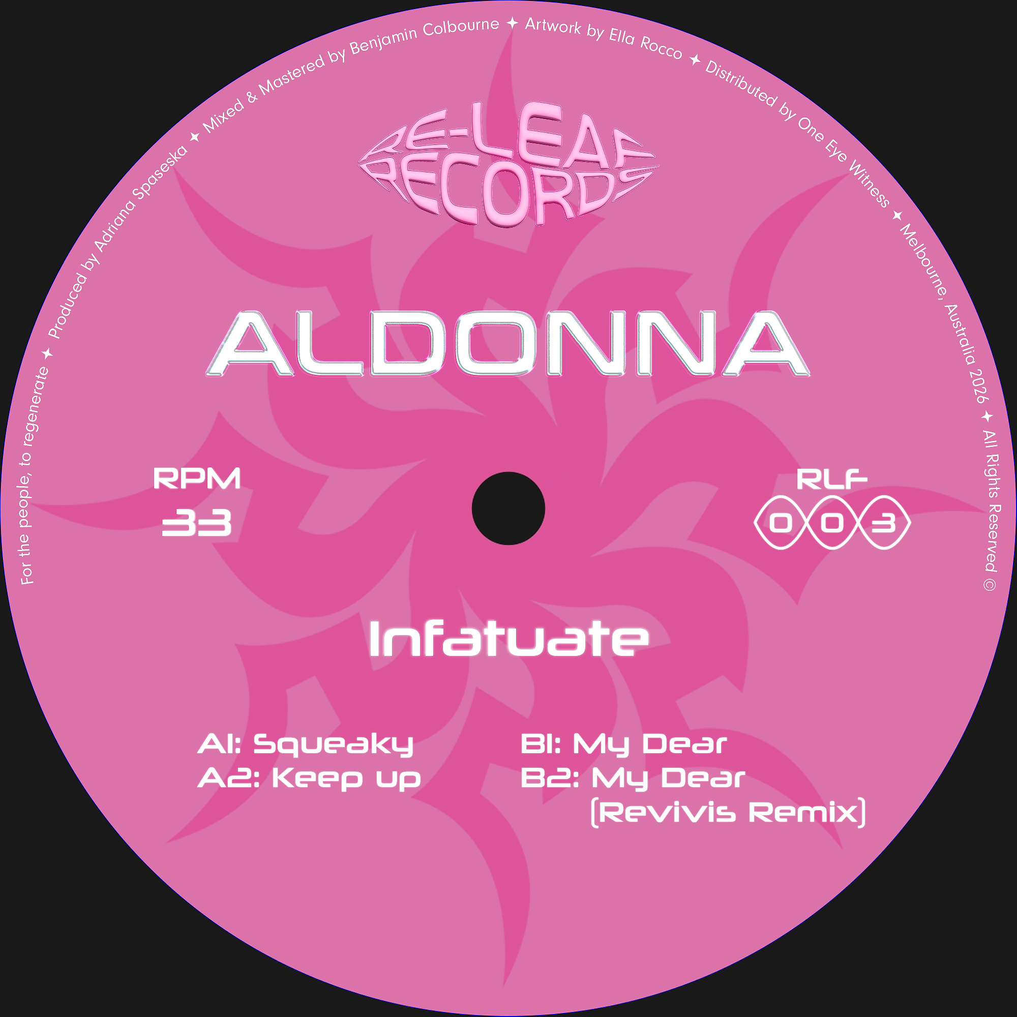 Aldonna - Infatuate | Re-Leaf Records (RLF003)