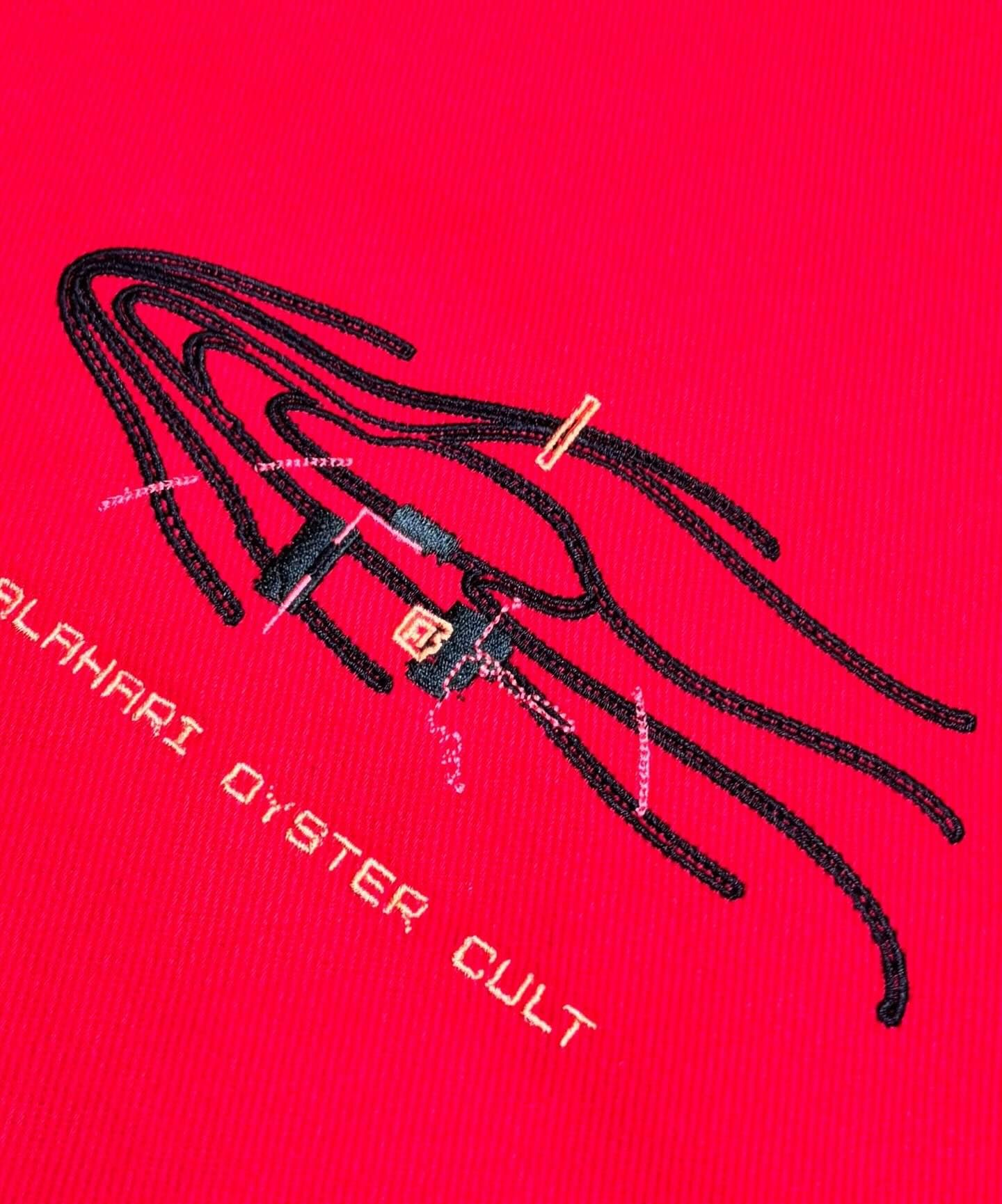 Kalahari Oyster Cult - Medusa Tote Black / Red